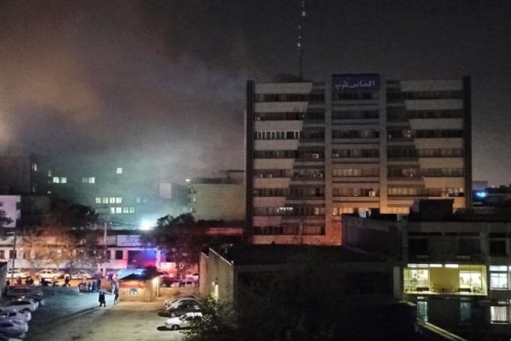 آتش سوزی در خیابان دانش / الماس غرب