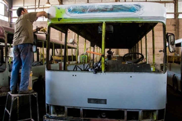بازسازی 100 دستگاه اتوبوس شهری در ارومیه