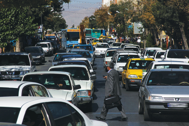 مرکز شهر ارومیه و معضلی به نام ترافیک!