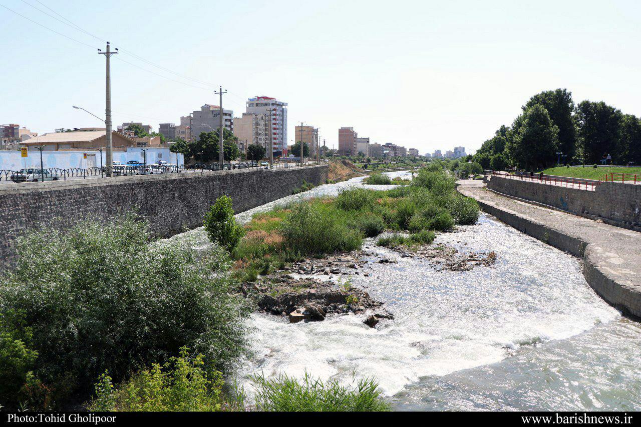 سیل تهدید جدی برای رودخانه شهر چای ارومیه