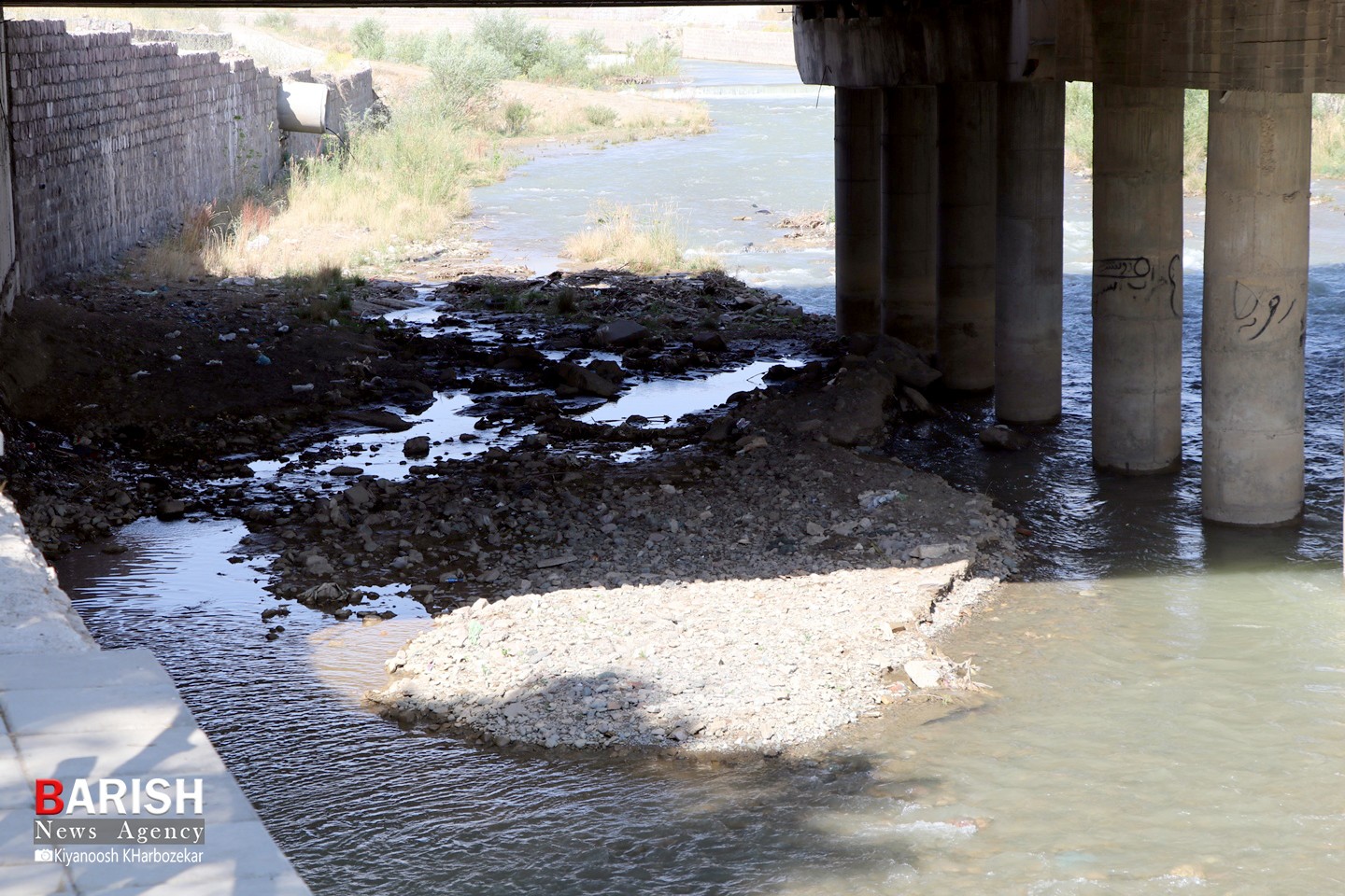 لایروبی رودخانه شهرچایی ارومیه در فراموشی