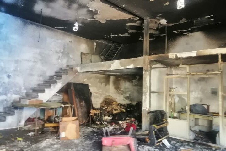آتش‌سوزی در بازار تاریخی ارومیه مهار شد