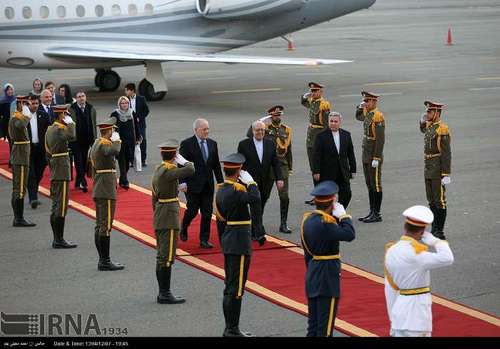 رییس جمهوری سوئیس وارد تهران شد (+عکس)