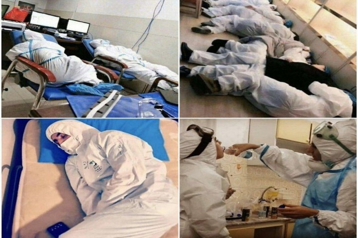 مردم به داد پزشکان و کادر درمان استان برسند