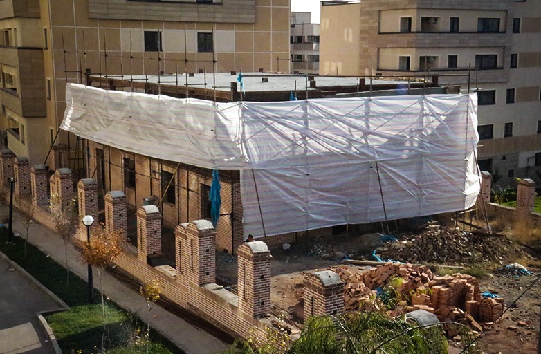 بنای تاریخی خانه اربابی به 50 درصد مرمت سازی رسید