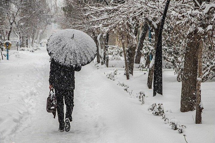 هشدار نارنجی بارش برف وکاهش دما در آذربایجان غربی