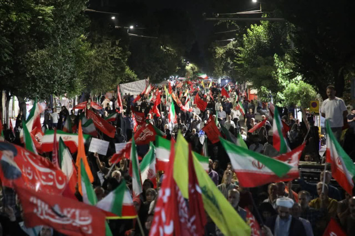 صدو هفتاد و هفتمین موج از خروش انقلابی مردم آذربایجان‌غربی