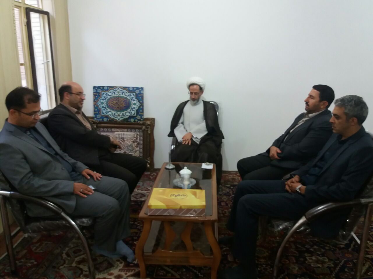 دیدار مدیرکل میراث فرهنگی استان با مدیر حوزه علمیه ارومیه