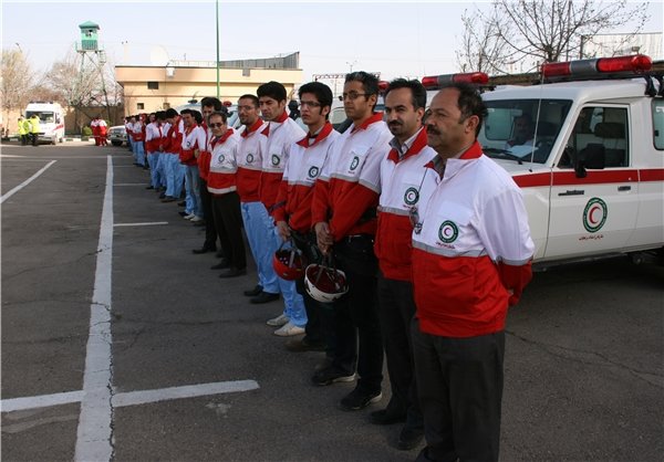 پایگاه های امدادی هلال احمر مجهز و نیروهای پشتیبانی در ستاد استان فعال هستند