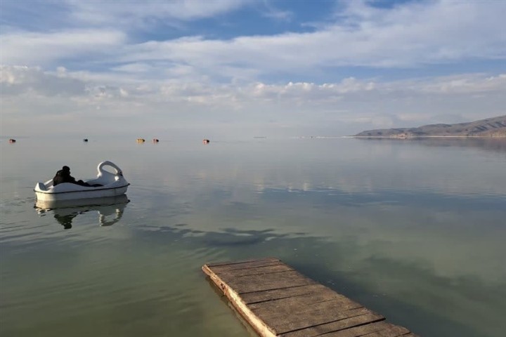تراز دریاچه ارومیه به یک هزار و ۲۷۰ متر و ۲۶ سانتی متر رسید