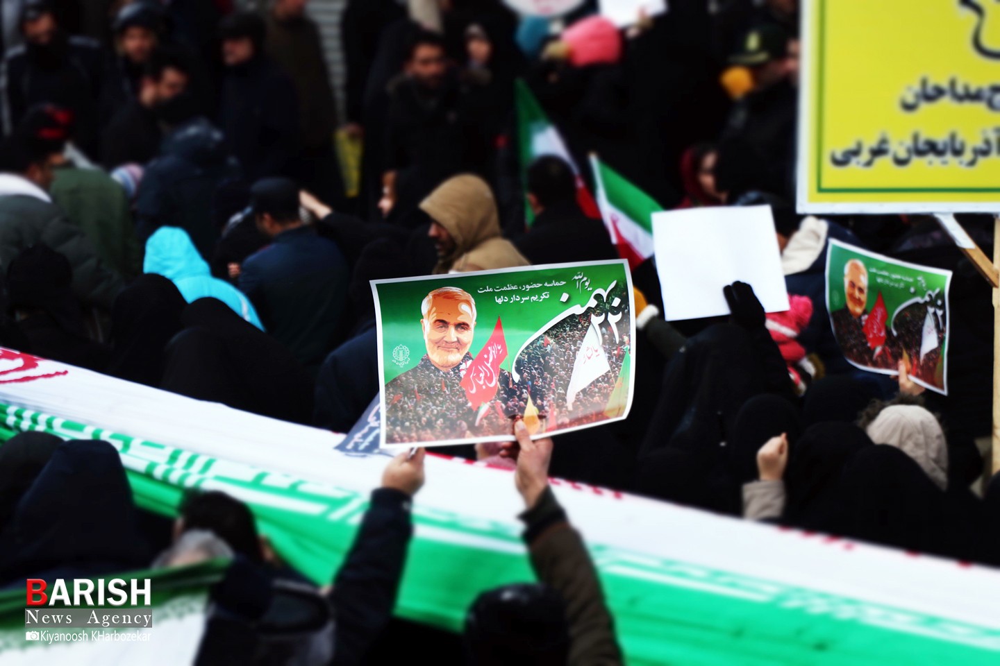 حضور پرشور مردم ارومیه در راهپیمایی 22 بهمن