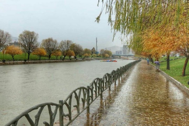 آغاز بارش های پراکنده در استان آذربایجان غربی