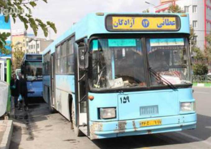 اتوبوس‌های فرسوده و آلودگی‌هوای باغ شهر ارومیه