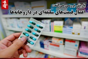 اعمال قیمتهای سلیقهای در داروخانهها اعمال قیمتهای سلیقهای در داروخانهها