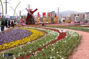 آغاز به کار نهمین جشنواره گلها در ارومیه 