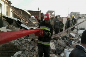 انفجار منزل مسکونی در ارومیه+عکس