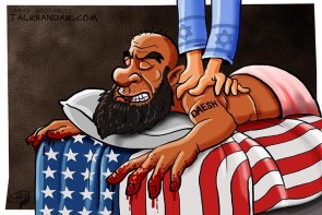 نمایشگاه بین المللی کاریکاتور «داعش» در حوزه هنری آذربایجان غربی افتتاح شد