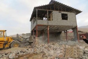 نارضایتی مردم از تخریب خانه باغ‌های روستایی در ارومیه