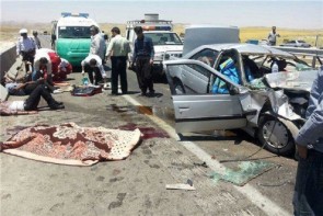 سانحه رانندگی با 7 کشته و زخمی در محور ارومیه - تبریز