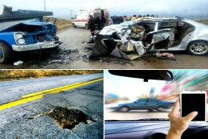 عامل انسانی سنگین‌ترین مسئولیت را در برابر تصادفات جاده‌ای بر عهده دارد