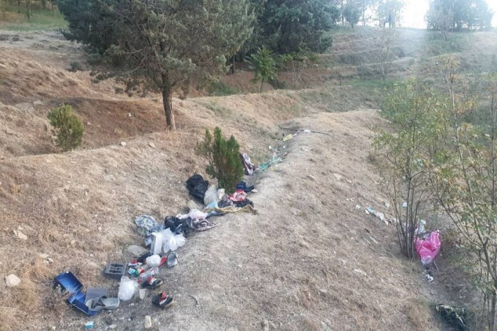 زباله های شهری زخمی بر پیکره پارک جنگلی ارومیه