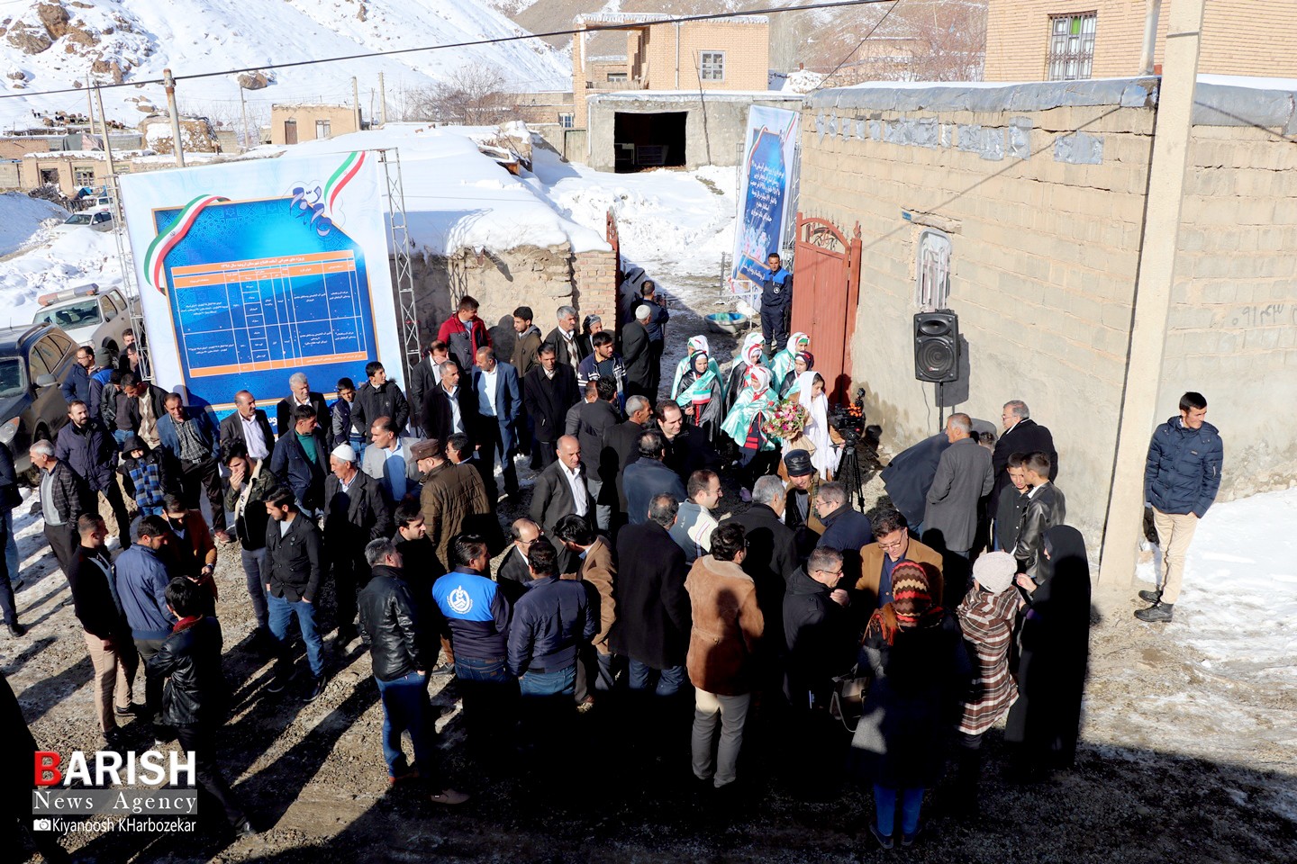 آیین افتتاح آبرسانی به 41 روستای آذربایجان غربی