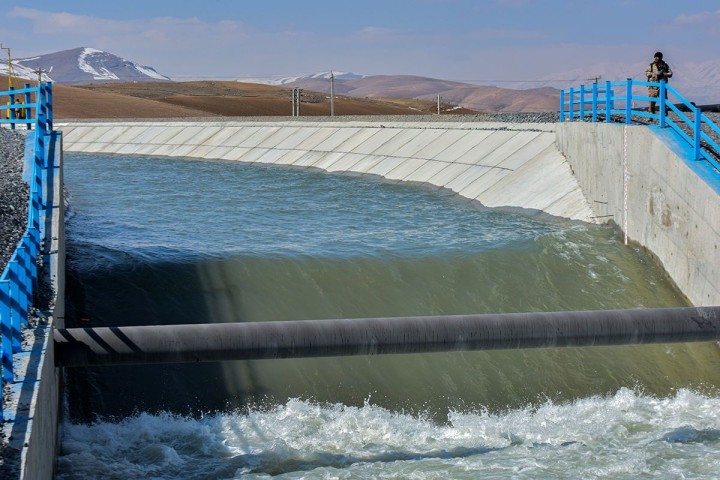 افتتاح بخش دوم سامانه انتقال به دریاچه ارومیه