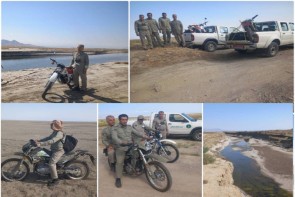 تشدید گشت و کنترل در حریم قانونی پارک ملی دریاچه ارومیه