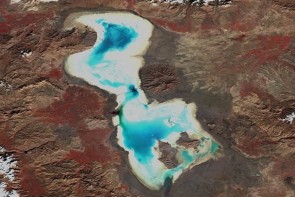 تنها یک پنجم از دریاچه ارومیه باقی مانده است